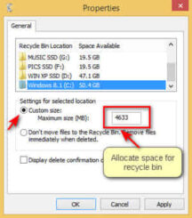 how to increase C drive space