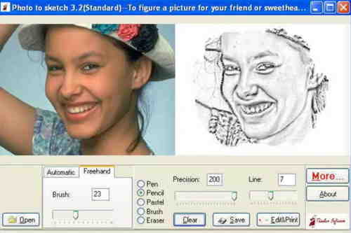 photo to sketch software