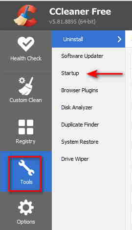 Disable Startup Programs in Windows 