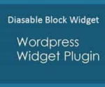 disable widget block editor